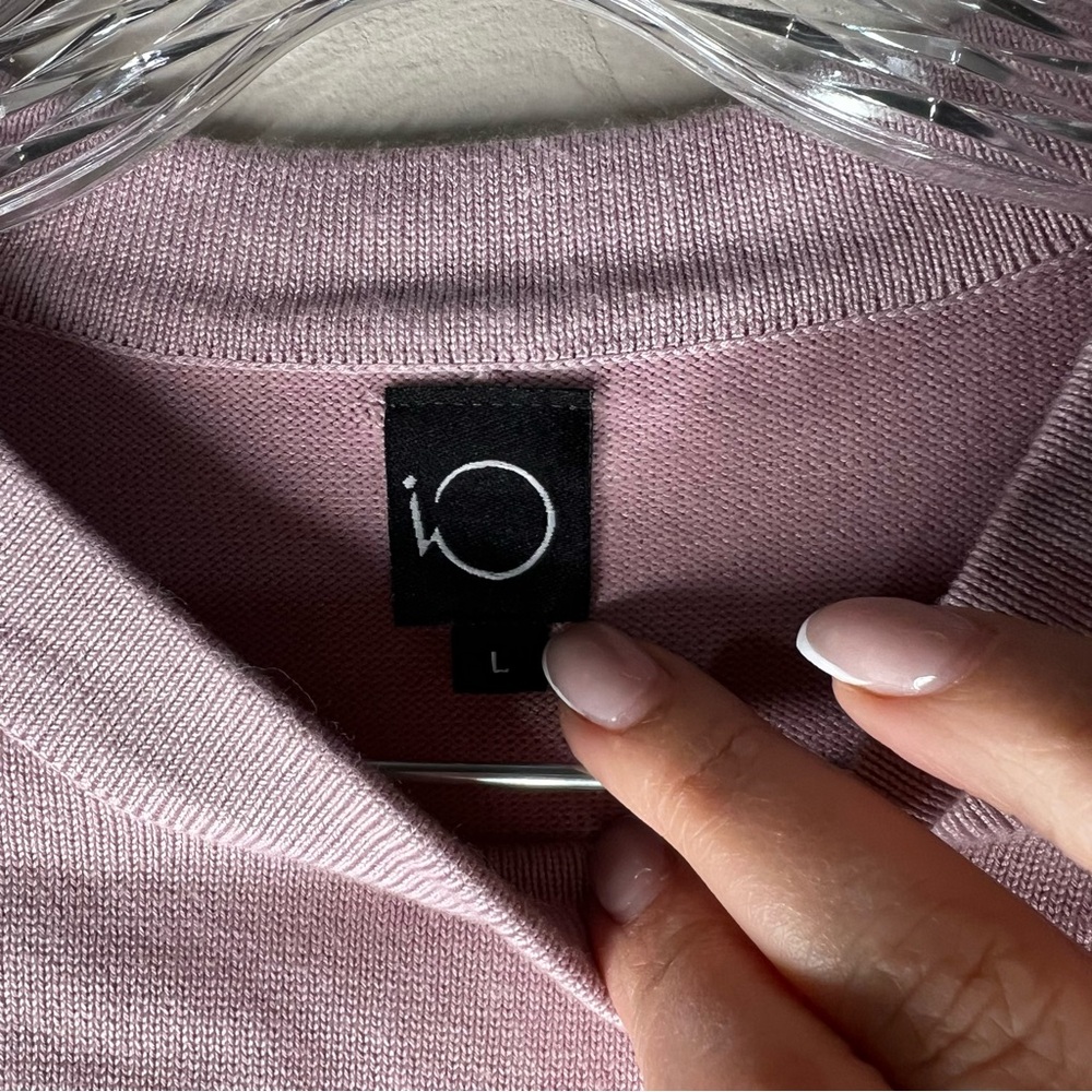 IO‎ Mauve Lantern Sleeves Sweater - Picture 6 of 9